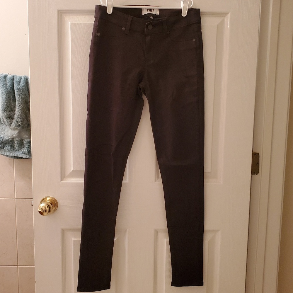 Black Paige Jeans: Verdugo Ultra Skinny sz 28